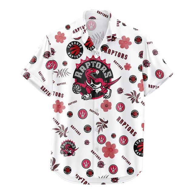Limited Edition – Customized NBA Toronto Raptors Unisex Hawaiian Shirt & Shorts Set - Image 3