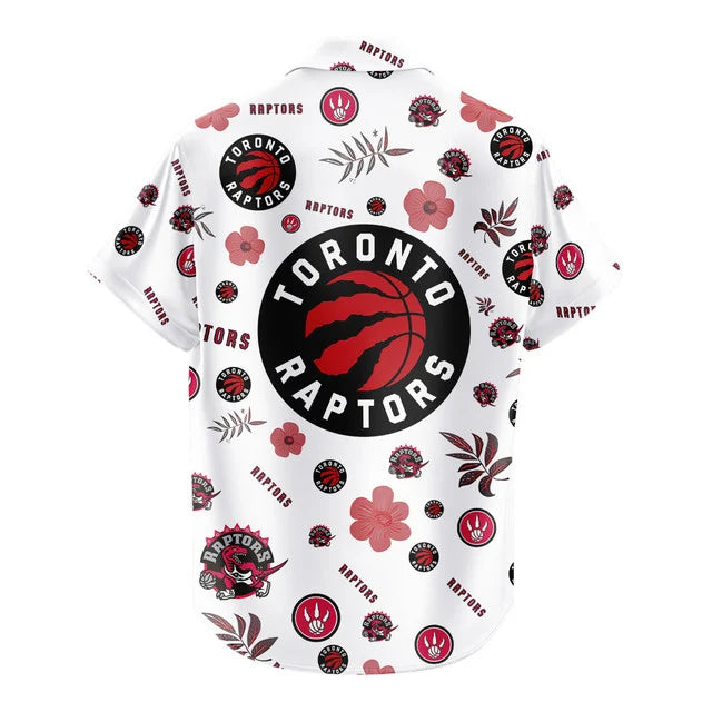 Limited Edition – Customized NBA Toronto Raptors Unisex Hawaiian Shirt & Shorts Set - Image 4