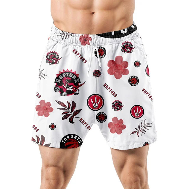 Limited Edition – Customized NBA Toronto Raptors Unisex Hawaiian Shirt & Shorts Set - Image 5
