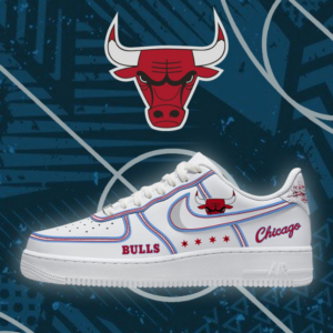 Limited Edition – Customized NBA Chicago Bulls Af1 Shoes