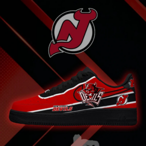 Limited Edition – Customized NHL New Jersey Devils Af1 Shoes