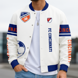 Limited Edition – Customized MLS FC Cincinnati Baseball Jacket