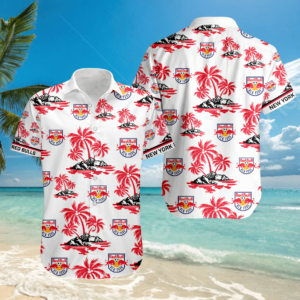 Limited Edition – Customized MLS New York Red Bulls Unisex Hawaiian Shirt