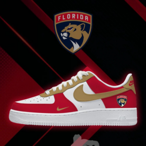 Limited Edition – Customized NHL Florida Panthers Af1 Shoes