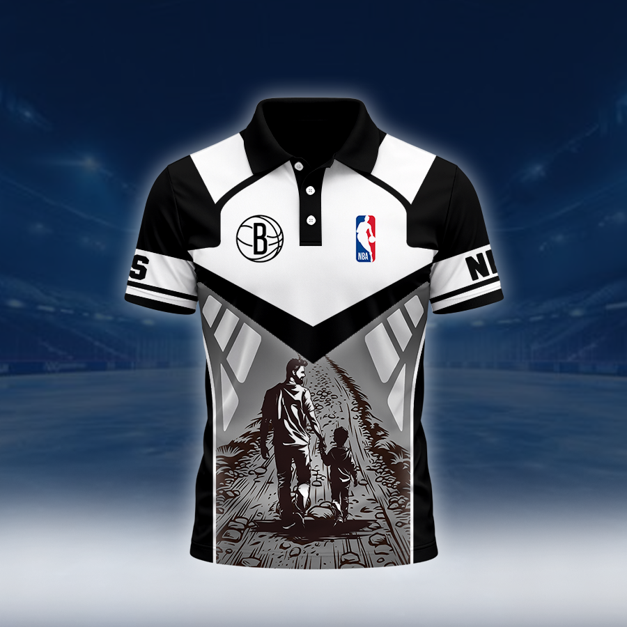 Limited Edition – Customized NBA Brooklyn Nets Polo Shirt