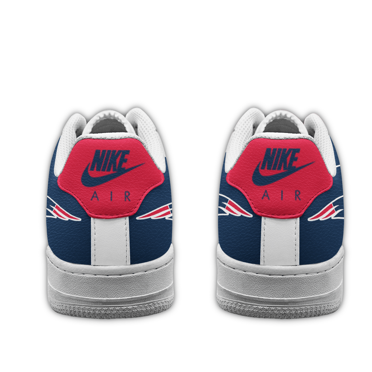 Limited Edition – Customized NFL New England Patriots Af1 Sneakers - Image 3