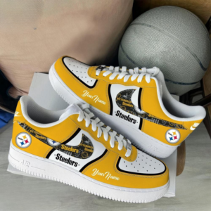Limited Edition – Customized NFL Pittsburgh Steelers Af1 Sneakers