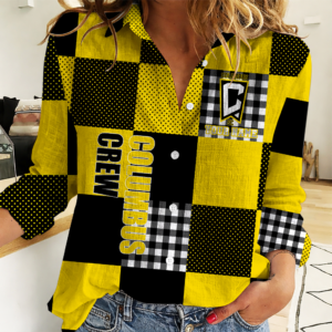 Limited Edition – Customized MLS Columbus Crew Women Casual Shirt