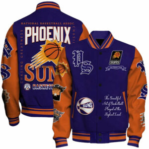Limited Edition – Customized NBA Phoenix Suns Baseball Jacket