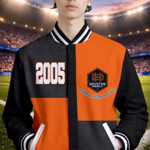 Limited Edition – Customized MLS Houston Dynamo Baseball Jacket