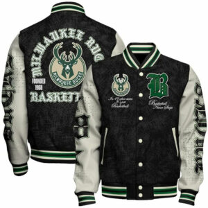 Limited Edition – Customized NBA Milwaukee Bucks Baseball Jacket