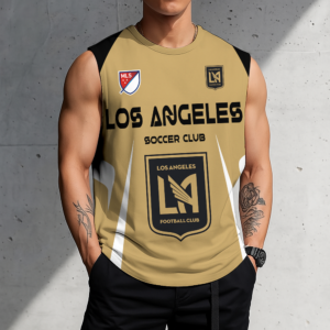 Limited Edition – Customized MLS Los Angeles FC Tank Top & Gym Shirt