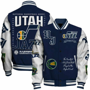 Limited Edition – Customized NBA Utah Jazz Baseball Jacket