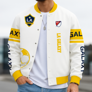 Limited Edition – Customized MLS LA Galaxy Baseball Jacket