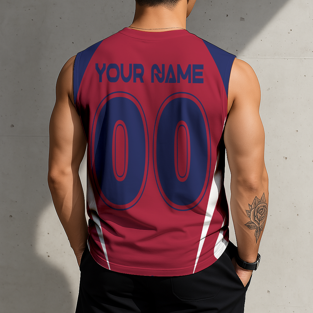 Limited Edition – Customized MLS Real Salt Lake Tank Top & Gym Shirt - Image 2