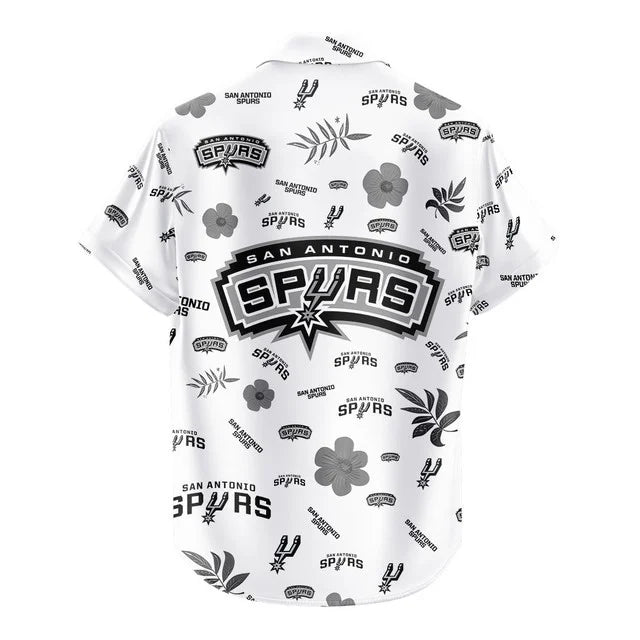 Limited Edition – Customized NBA San Antonio Spurs Unisex Hawaiian Shirt & Shorts Set - Image 4