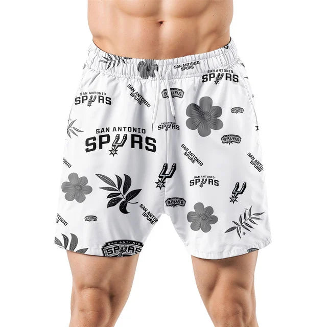 Limited Edition – Customized NBA San Antonio Spurs Unisex Hawaiian Shirt & Shorts Set - Image 5