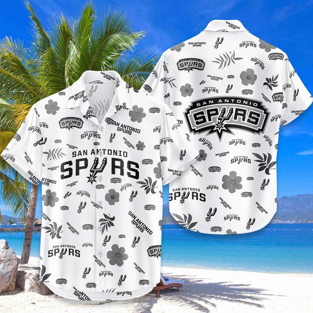 Limited Edition – Customized NBA San Antonio Spurs Unisex Hawaiian Shirt & Shorts Set