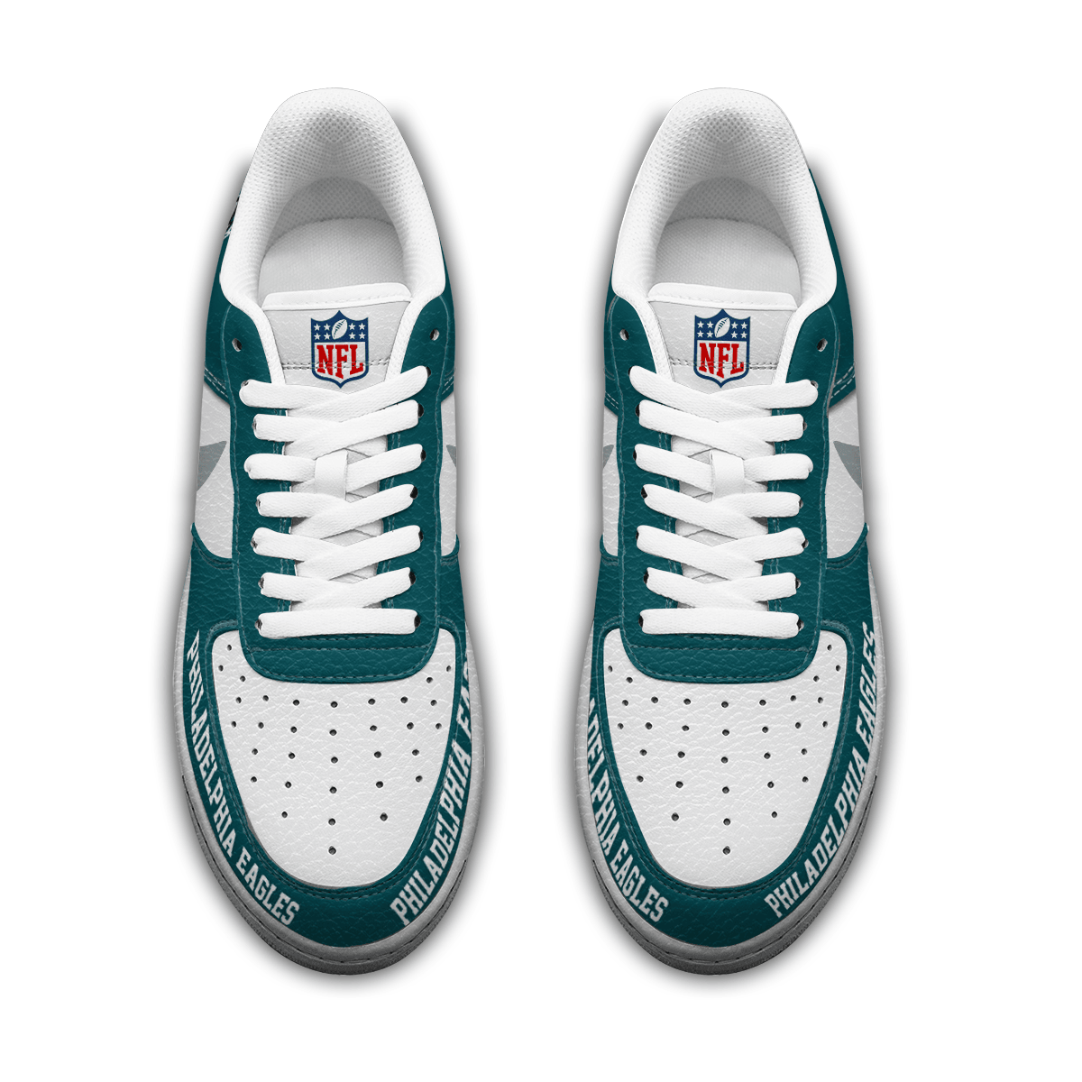 Limited Edition – Customized NFL Philadelphia Eagles Af1 Sneakers - Image 4