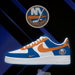 Limited Edition – Customized NHL New York Islanders Af1 Shoes