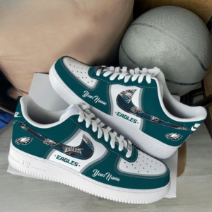 Limited Edition – Customized NFL Philadelphia Eagles Af1 Sneakers