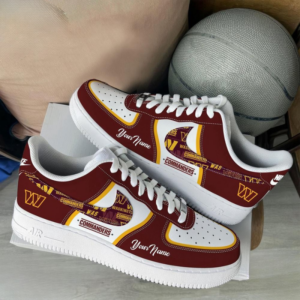 Limited Edition – Customized NFL Washington Commanders Af1 Sneakers