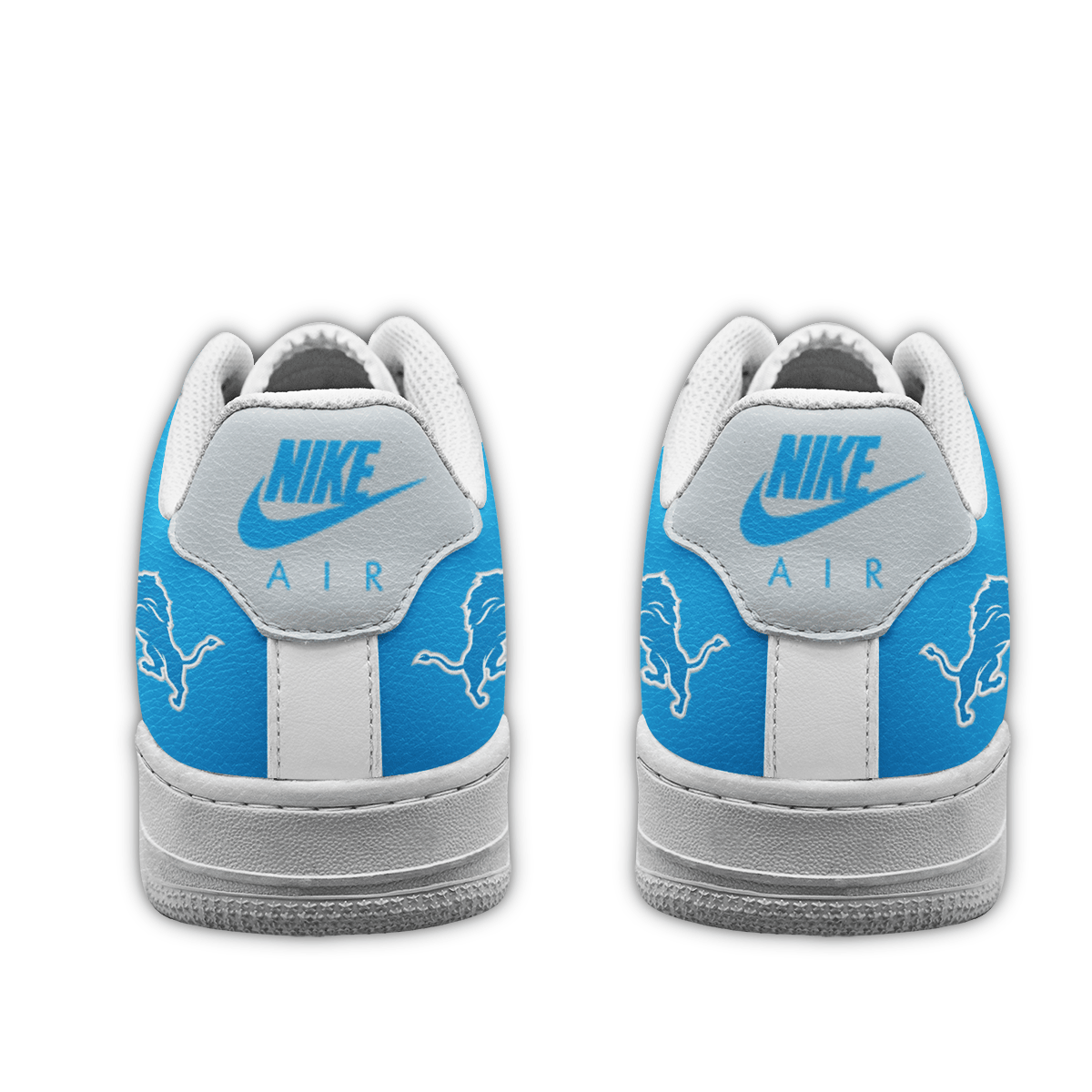Limited Edition – Customized NFL Detroit Lions Af1 Sneakers - Image 3