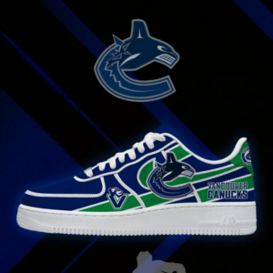Limited Edition – Customized NHL Vancouver Canucks Af1 Shoes