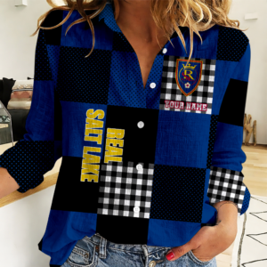Limited Edition – Customized MLS Real Salt Lake Women Casual Shirt