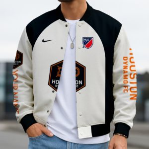 Limited Edition – Customized MLS Houston Dynamo Baseball Jacket