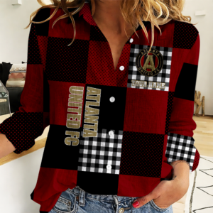 Limited Edition – Customized MLS Atlanta United Fc Women Casual Shirt