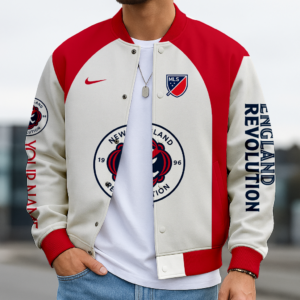 Limited Edition – Customized MLS New England Revolution Baseball Jacket