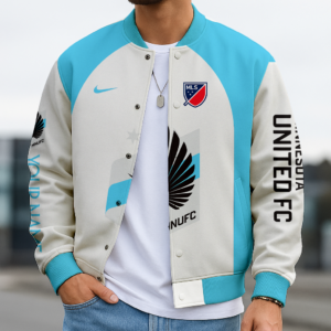 Limited Edition – Customized MLS Minnesota United Baseball Jacket