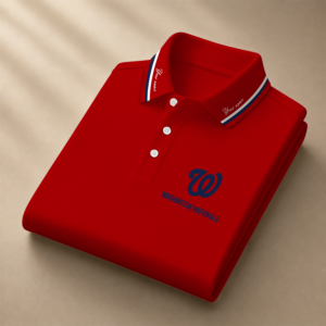 Limited Edition – Customized MLB Washington Nationals Polo Shirt