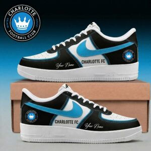Limited Edition – Customized MLS Charlotte FC Af1 Sneakers