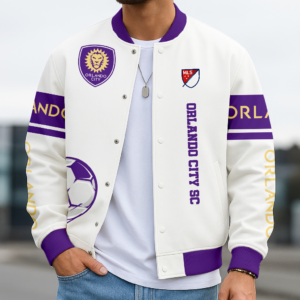 Limited Edition – Customized MLS Orlando City SC Baseball Jacket