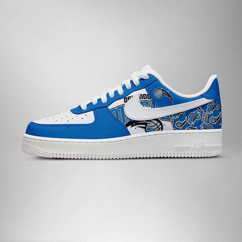 Limited Edition – Customized NBA Orlando Magic Af1 Shoes - Image 3