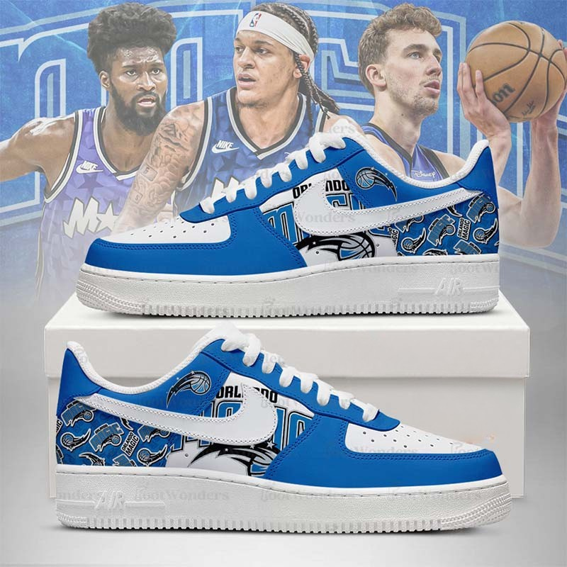 Limited Edition – Customized NBA Orlando Magic Af1 Shoes