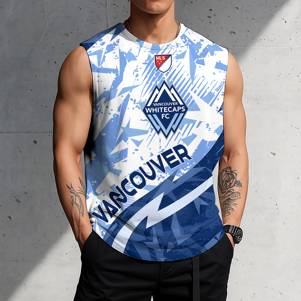 Limited Edition – Customized MLS Vancouver Whitecaps Fc Tank Top & Gym Shirt