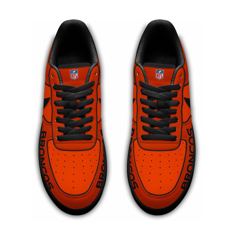 Limited Edition – Customized NFL Denver Broncos Af1 Sneakers - Image 2