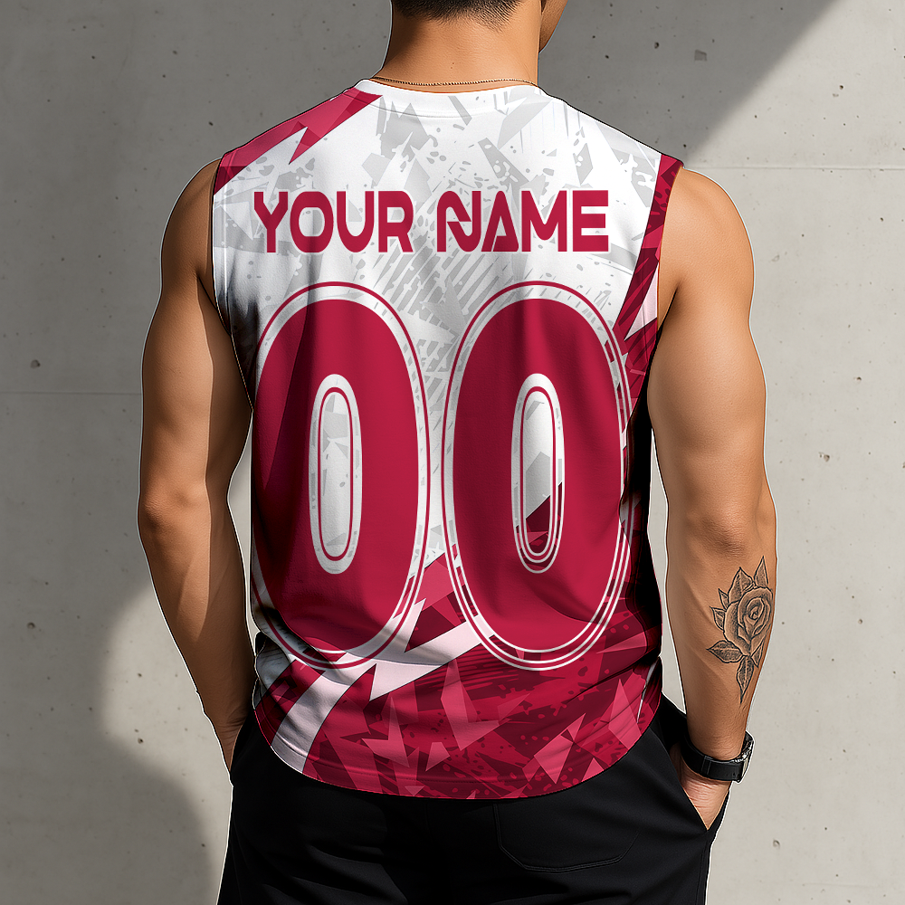 Limited Edition – Customized MLS Toronto Fc Tank Top & Gym Shirt - Image 2