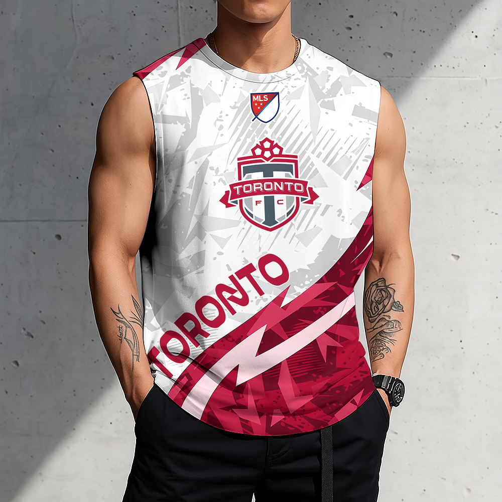 Limited Edition – Customized MLS Toronto Fc Tank Top & Gym Shirt