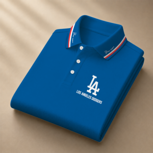 Limited Edition – Customized MLB Los Angeles Dodgers Polo Shirt