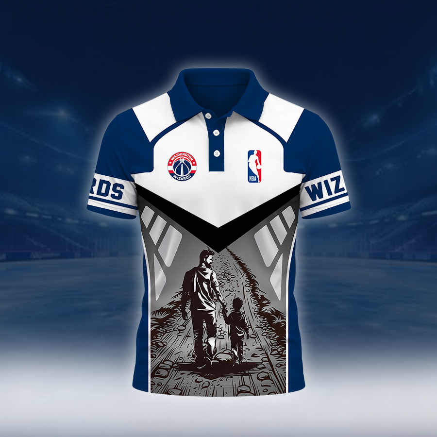 Limited Edition – Customized NBA Washington Wizards Polo Shirt