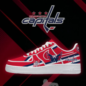 Limited Edition – Customized NHL Washington Capitals Af1 Shoes