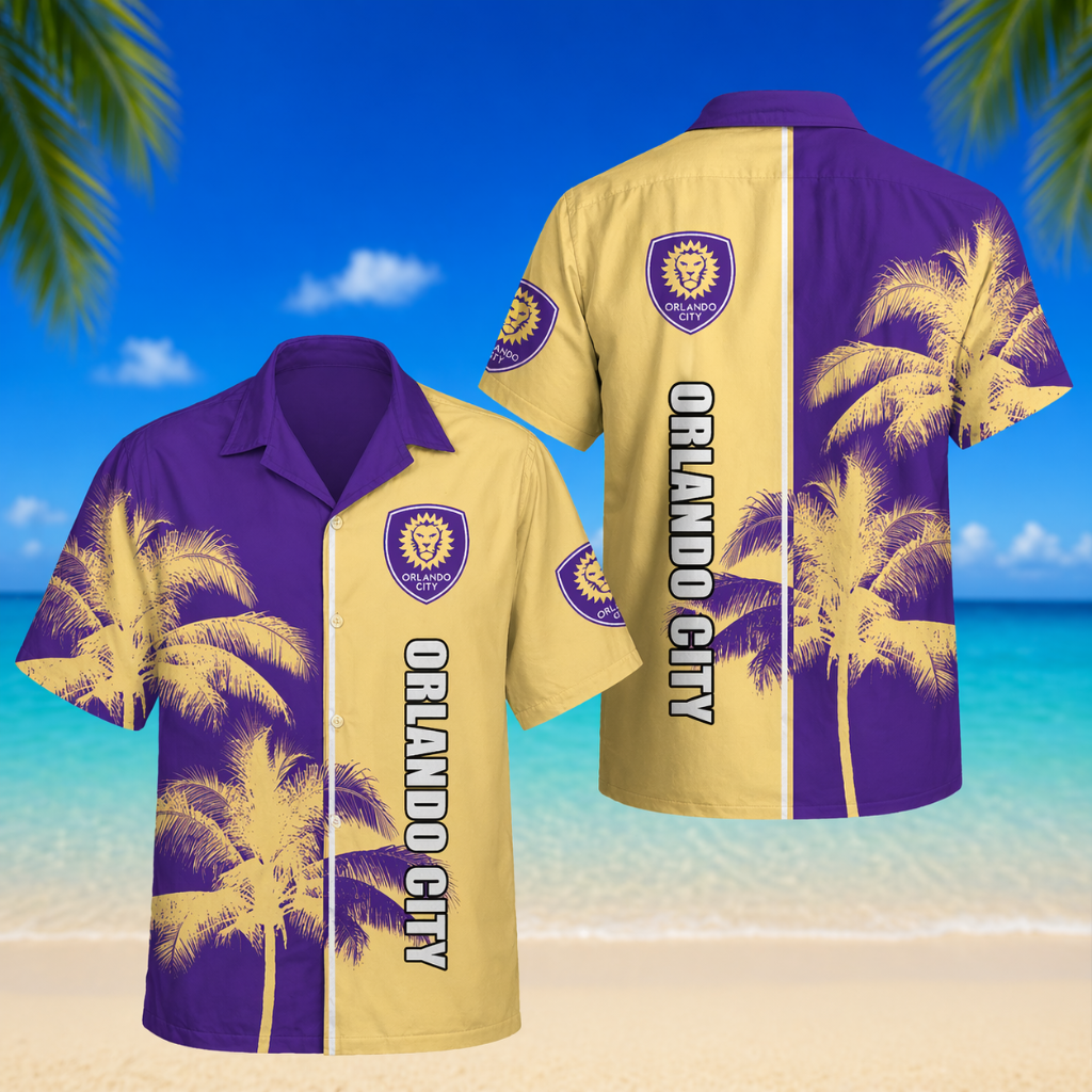 Limited Edition – Customized MLS Orlando City Sc Unisex Hawaiian Shirt