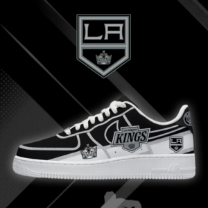 Limited Edition – Customized NHL Los Angeles Kings Af1 Shoes
