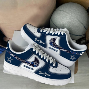 Limited Edition – Customized NFL Dallas Cowboys Af1 Sneakers