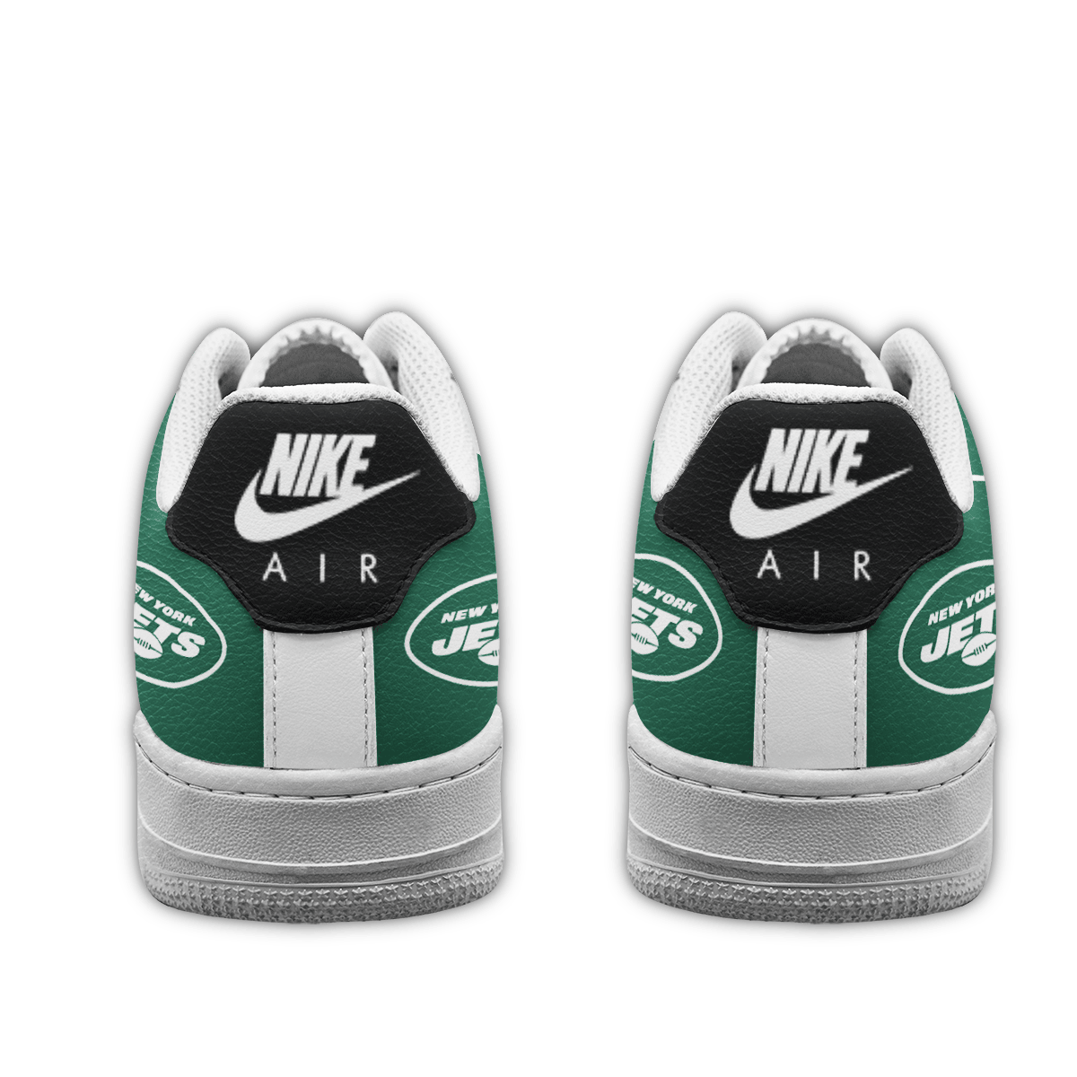 Limited Edition – Customized NFL Nyj New York Jets Af1 Sneakers - Image 3