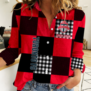 Limited Edition – Customized MLS Toronto Fc Women Casual Shirt